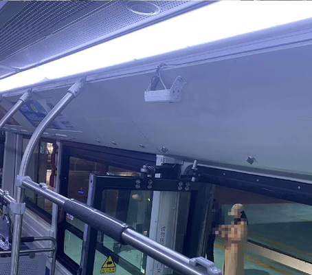 1080P buspassagiers tellende MDVR-camera, 3D verrekijker busmensenteller, GPS mobiele DVR voor passagiersstroom en veiligheidsmonitoring
