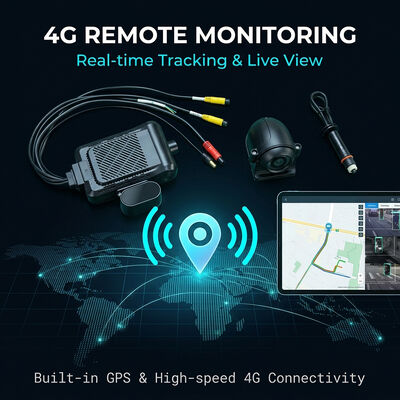 Smart 4G Dash Recorder met AI Video Telematics GPS WiFi & SOS Panic Button voor de veiligheid van de vloot