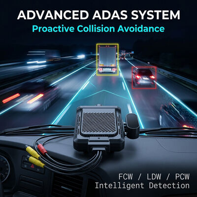 Smart 4G Dash Recorder met AI Video Telematics GPS WiFi & SOS Panic Button voor de veiligheid van de vloot