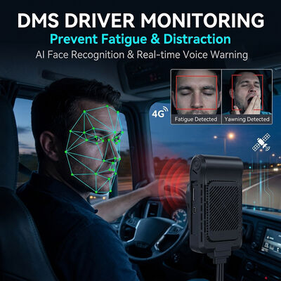 AI Fleet Dashcam 4G LTE met ADAS DMS BSD Active Driver Coaching & Risk Mitigation Car Blackbox