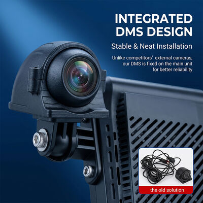 Heavy Duty Truck 4G Dash Recorder met ADAS BSD - GPS-telematica-vlootcamera met SOS-paniekknop