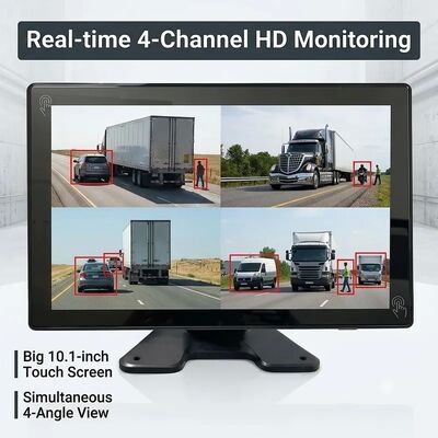 4CH AI BSD Vorklift Safety Monitoring System 1080P Camera/display en LED Alarm Light/geschikt voor zware machines