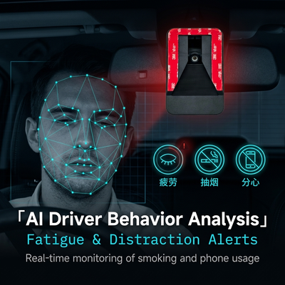 AEBS automatisch remsysteem met 4G DVR en ADAS voor actief noodremmen en blinde vlekken detectie