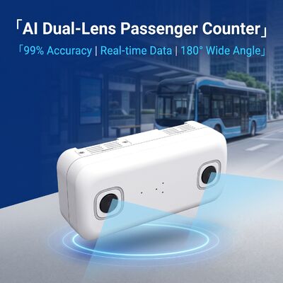 3D binoculaire mensen teller voor bussen Dual-Lens Passagiers tel apparaat Automatische Passagiers teller sensor met camera