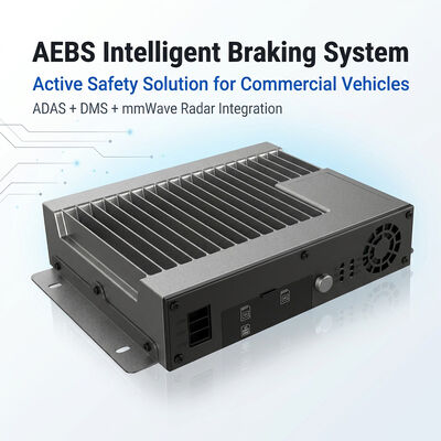 AEBS-systeem met 77 GHz millimetergolfradar ADAS + DMS en 4G/5G-connectiviteit voor vloottelematica