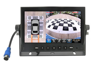 IPS HD de Monitor van Autotft Lcd 7 Duim van 360° rond de Camera'ssysteem 12~24V van het Vogelweergeven