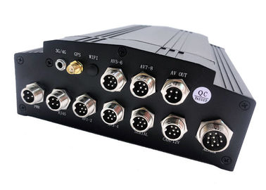 Mobiele DVR Analoge Camera's 4 Kanaal 2,5 van RJ45 3G“ de Digitale Videorecorder van SATA