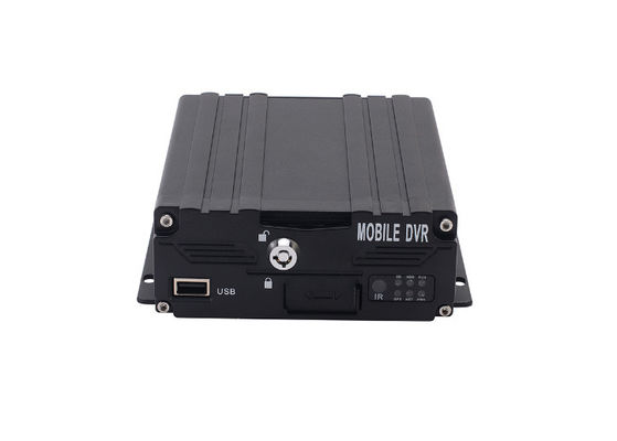 CMS-Platform9~32v H265 4CH Dubbele SD-geheugenkaart MDVR met USB-Muis
