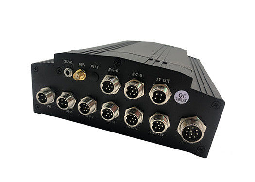 8CH 1080P AI MDVR met ADAS DMS, 4G GPS Voertuig Video Recorder voor Vrachtwagen Bus, Ondersteuning HDD SSD OEM