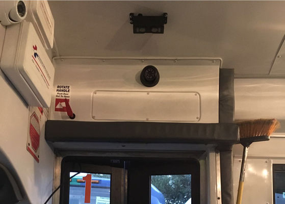 RS232 binoculaire de Passagiersteller van de Lens3g MDVR Camera voor Bus