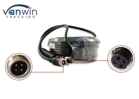 20m 4P Din Jack verlengkabel Dubbel afgeschermd Vrouwelijke naar mannelijke connector voor buscamera