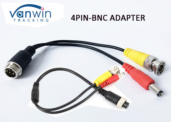 4 Audiodvr Kabel 23cm van Pin Aviation Connector Cable BNC RCA Lengte