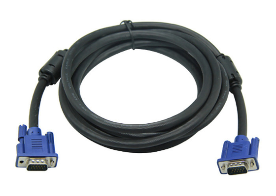Mannetje van de hoge snelheids het Video15pin VGA aan VGA Kabel aan Mannetje 8mm voor kabeltelevisie-Systeem
