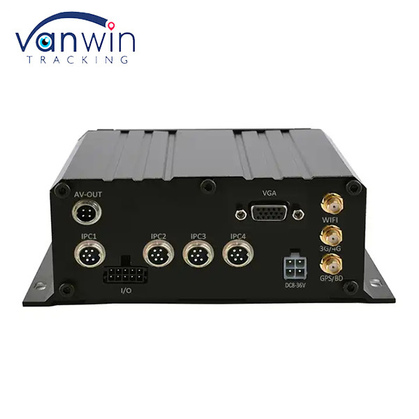 H.264 HDD 1080P 4CH MNVR Truck Bus Remote 3G 4G GPS WiFi Vehicle Network Monitoring Mobiele NVR