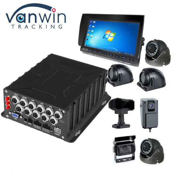 Nieuwe aankomst 8CH 1080P HDD Mobile DVR met Hisilicon Chip, ondersteuning voor 4TB HDD-opslag, 4G GPS WIFI