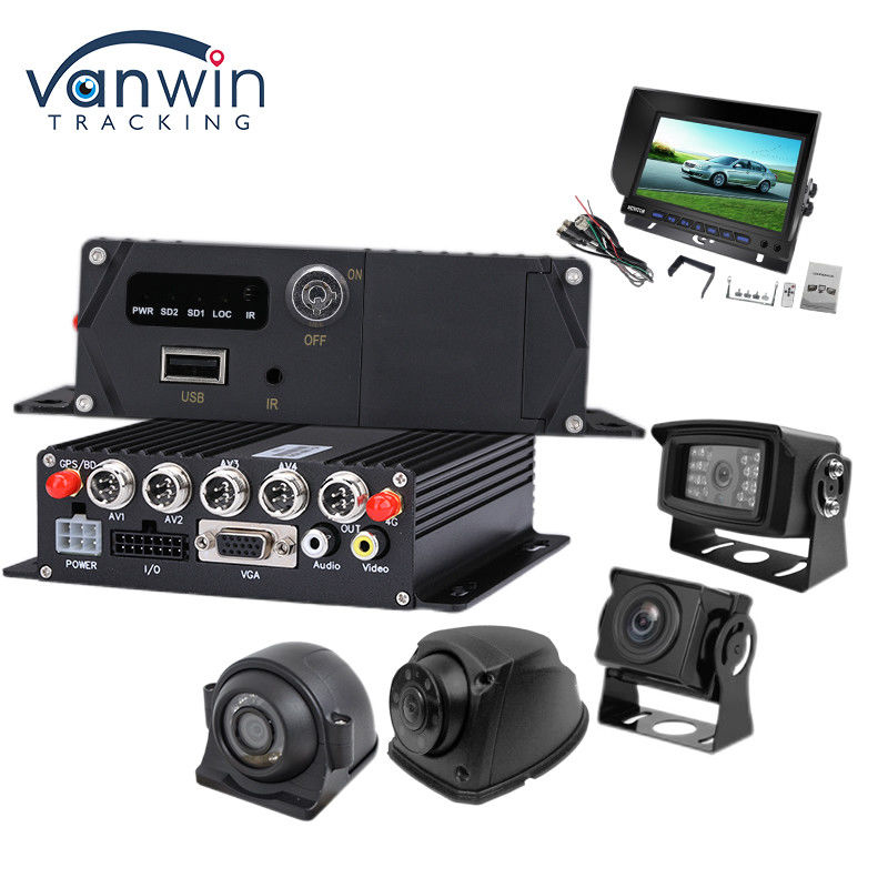 Voertuig gemonteerd DVR4 Recording Host Camera Aviation Interface Display VGA Interface High Definition Monitor