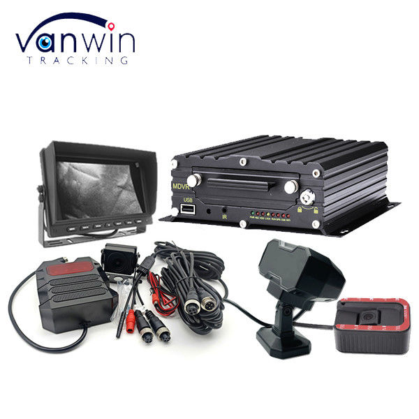 4CH 1080P SD MDVR Real Time Monitoring and Tracking 4G AI ADAS DMS Mobiele DVR voor bus en vrachtwagen CCTV-systeem
