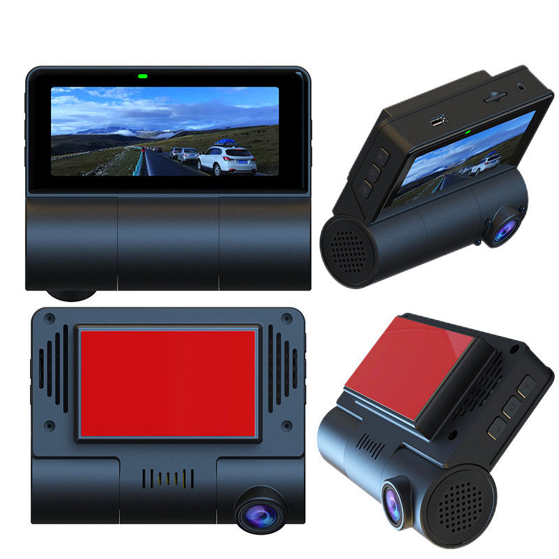 Wifi GPS Car Recorder Dual Recording Invisible 1080P Car Dash Camera met lens F/NO 1.60
