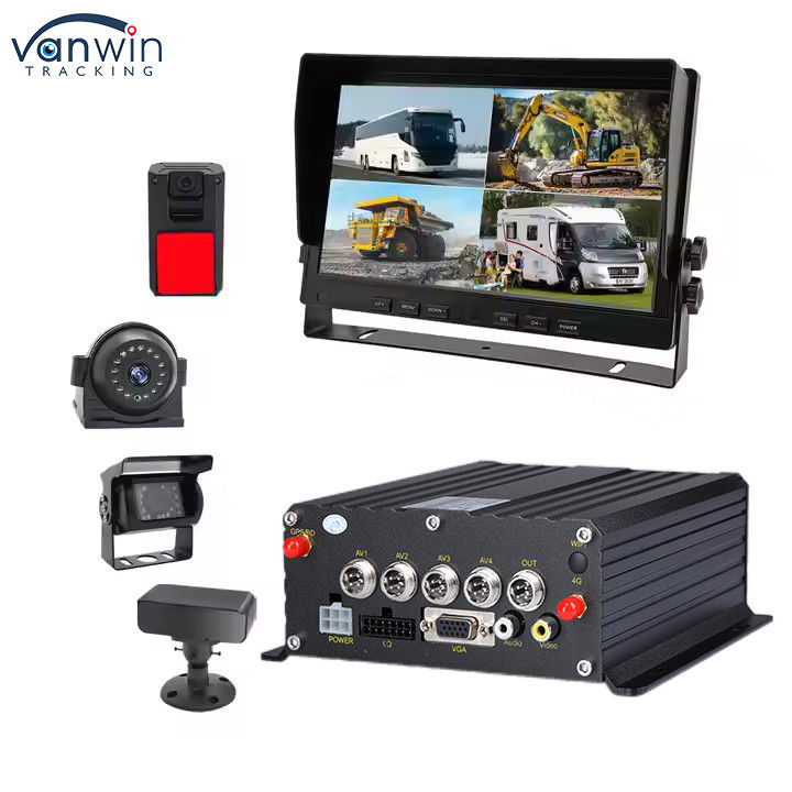 1080N Black Box voor auto's met 256 GB uitbreiding H.264 Hi3520DV300 Processor Mobiele DVR