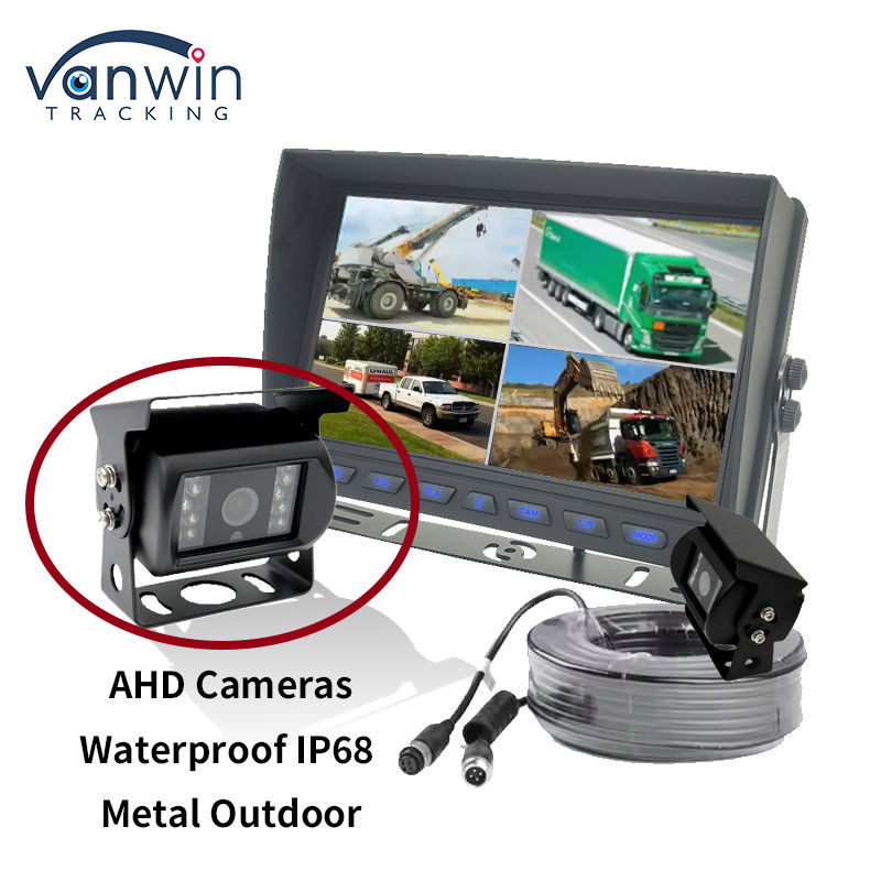 Super Wide Angle IP68 1080P AHD Autobewakingscamera Voor Bus Truck Trailer Van Voertuig Camera