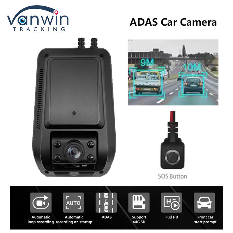 MINI 2CH 4CH 4G Dual Lens AI Dash Cam met ADAS DMS 4G GPS voor Truck Bus Taxi