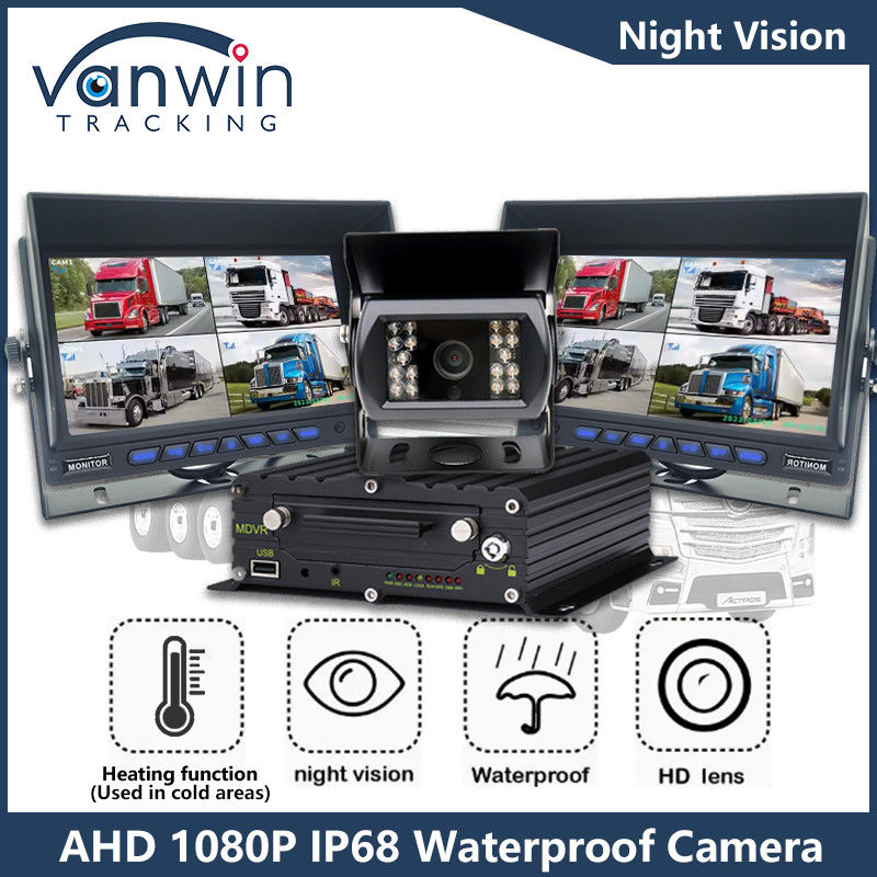 1080P AHD IP68 Autobewakingscamera IR Nachtzicht Vehicle Camera voor Bus Truck