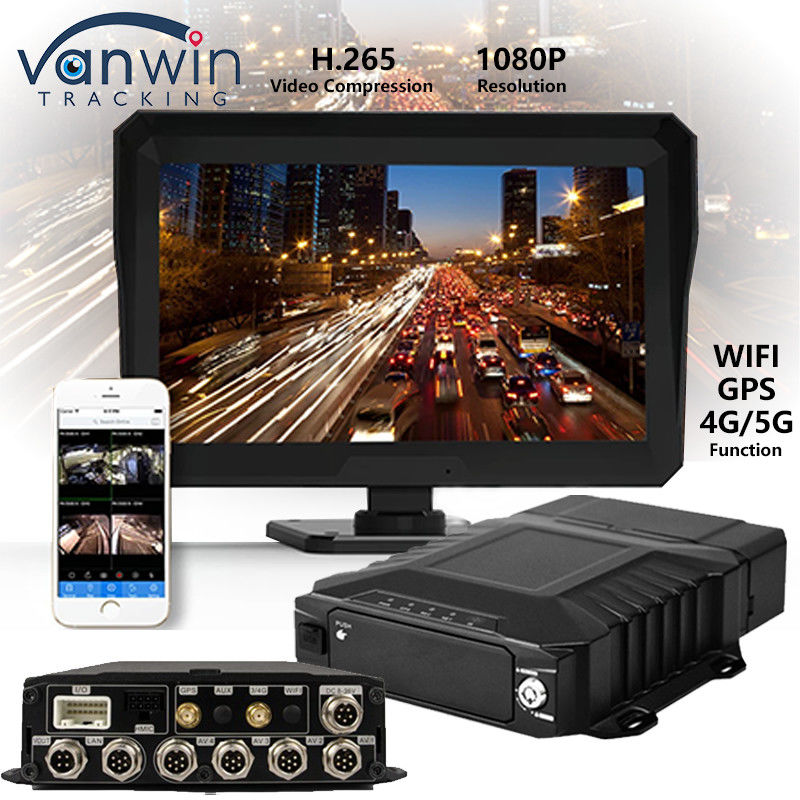 8CH 1080P AHD HDD Mobiele DVR met 4G GPS MDVR Recorder Truck Security Monitor Alarm System