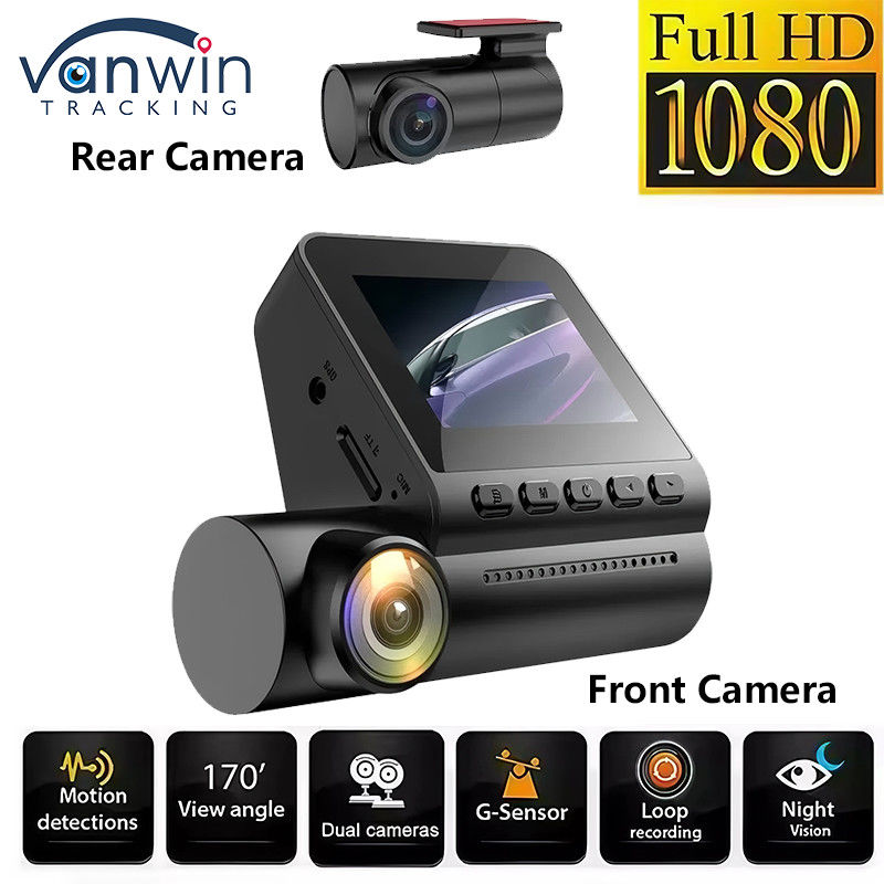 Full HD 4K Dash Cam Dual Lens Video Recorder Nachtzicht Parkeermonitor Dashcam
