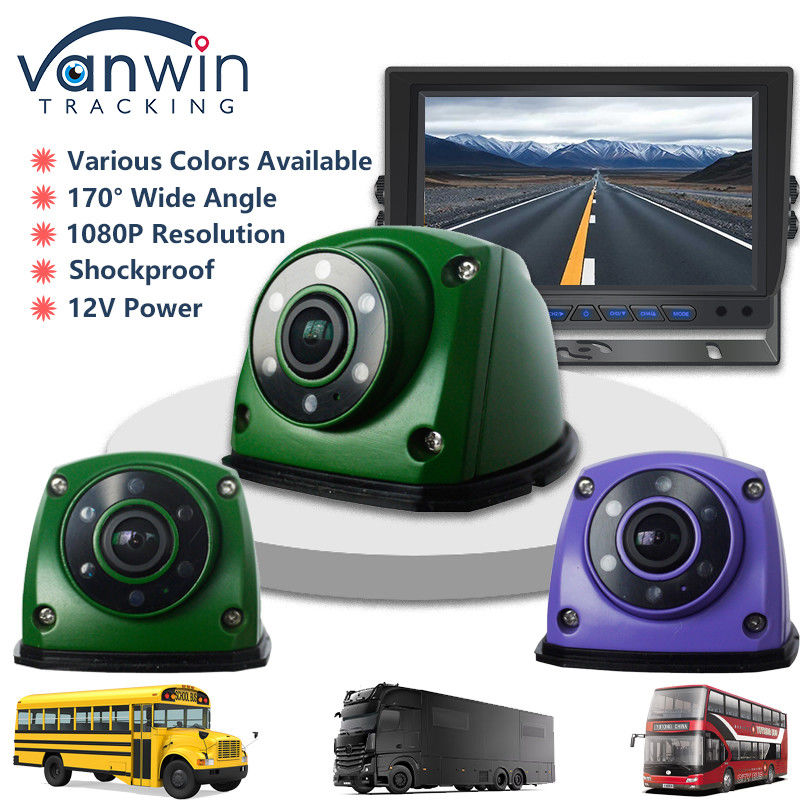 IP69 1080P autocamera AHD zijcamera met 6pcs IR-lichten Super nachtzichtcamera