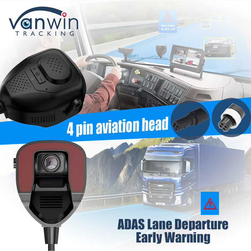 ADAS-camera voor het voertuig met 4G AI ADAS MDVR-monitor voor vlootbeheer