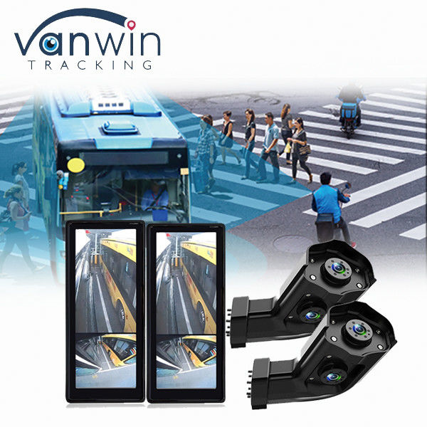 Waterdicht HD 12,3 inch Truck Bus E-Mirror Side View Blind Spot Dual Lens Camera System Side View Rear View Car Monitor