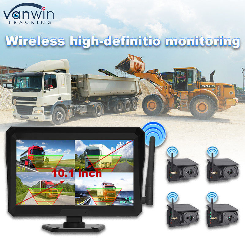 10.1 inch Automonitor Zonne-energie Draadloze bewaking CCTV-systeem Camera Beveiliging