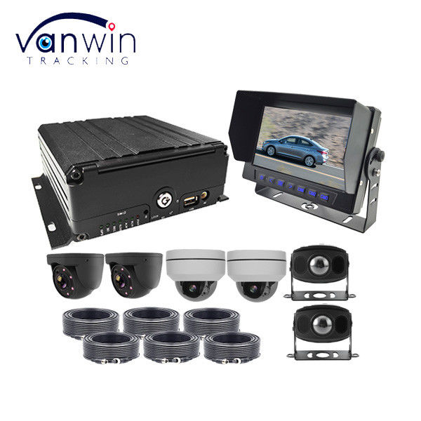 6ch 4g Realtime Video Streaming HDD Mdvr 1080p GPS Wifi Voor voertuigbewaking