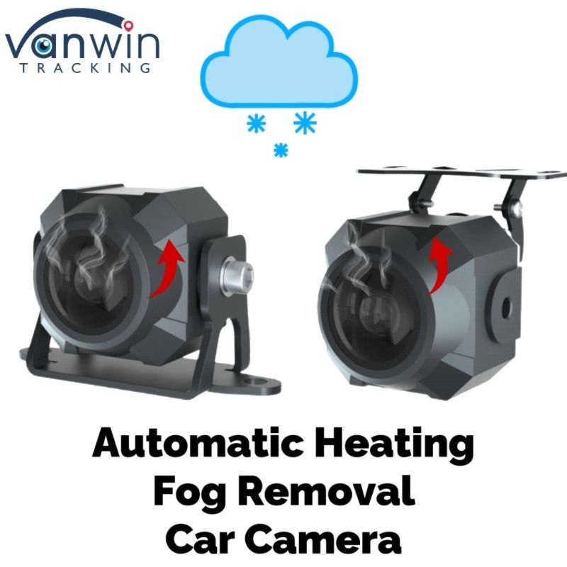 Automatische verwarming mist verwijdering auto camera 180 graden breed gezichtsveld voor koude werkomgeving