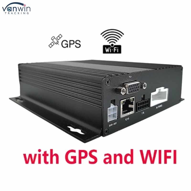 4CH MDVR Digitaal Monitor Systeem 4G SD 1080P Voertuig GPS WIFI Functie voor Taxi Truck Bus Camera DVR