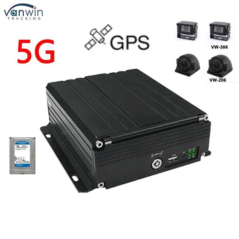 4Channel HDD DVR 5G GPS Tracking 1080P HD Moblie DVR Video System Ondersteuning OEM/ODM Voor Auto Truck Bus MDVR Car Black Box