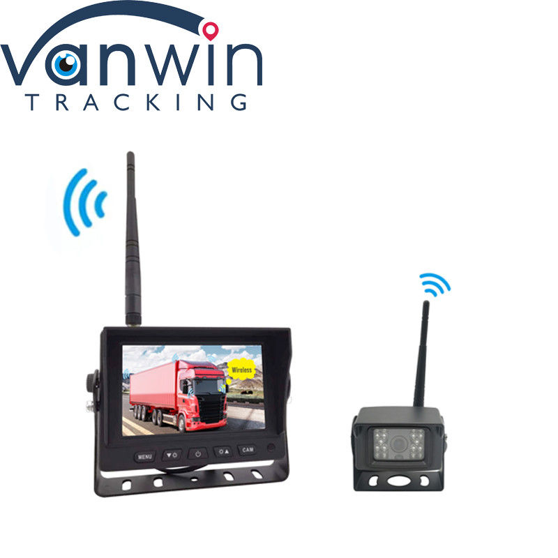 5-inch draadloze HD digitale DVR met Quad-Split Display voor Truck Reverse Safety Monitoring