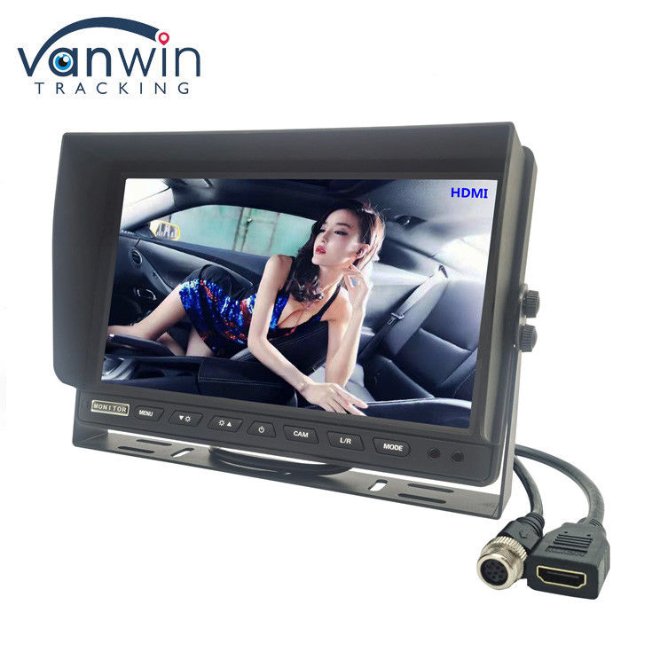 7 inch High Resolution 1024x600 Resolution Car TV Monitor met HDMI connector voor MDVR