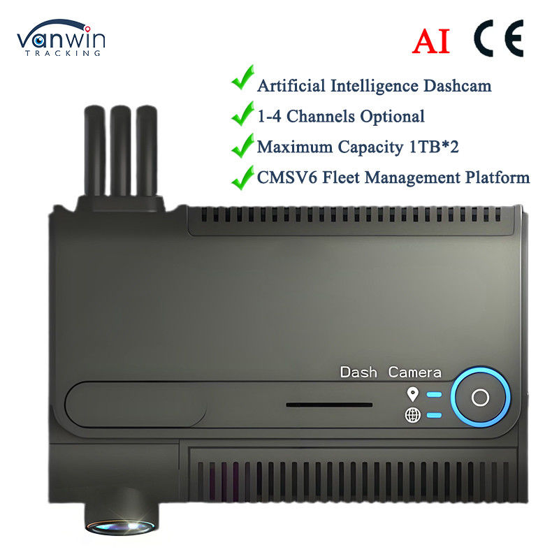 Full HD Dashcam 1-4 Channel GPS Tracked Vehicle Camera 1080P Dash Camera voor Taxi Mobile Car DVR op CMSV6 Server