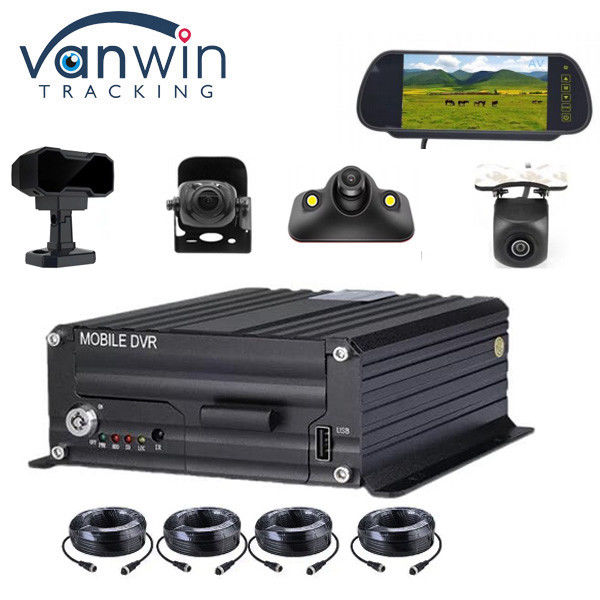 8ch 4CH 4G GPS ADAS DMS 2TB HDD SD MOBIELE DVR KIT AI MDVR GPS Tracking System Taxi MDVR