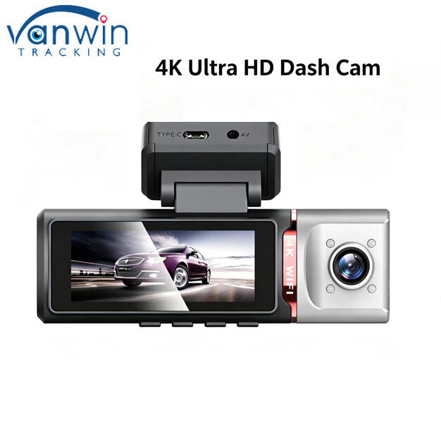 3-kanaals AI 4G Dash Camera 4K Front, ADAS & DMS, GPS-tracking, 24/7 parkeermonitor