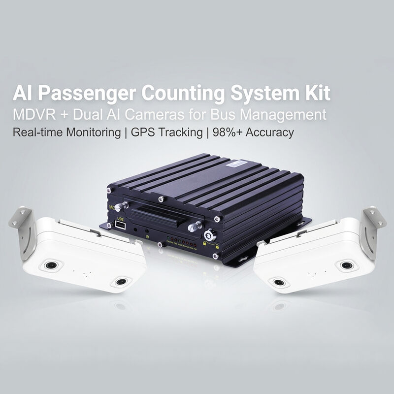 Passagiersteller voor 4G-communicatiebussen met hoge-precisie-sensor voor real-time tellen