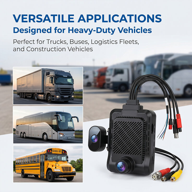 AI Fleet Dashcam 4G LTE met ADAS DMS BSD Active Driver Coaching & Risk Mitigation Car Blackbox