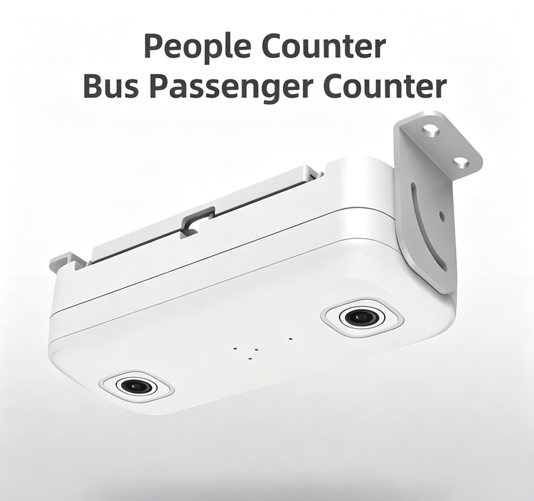 3D binoculaire mensen teller voor bussen Dual-Lens Passagiers tel apparaat Automatische Passagiers teller sensor met camera