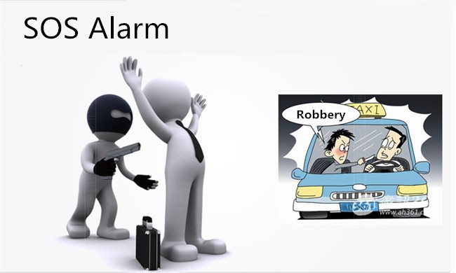 Smartphone controle sleutelloze toegang anti-diefstal Auto alarm voertuig GPS tracker 8