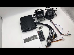 4-kanaals 1080P dual SD-kaarten Mobiele DVR