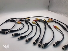 4 pin naar BNC, RCA adapter