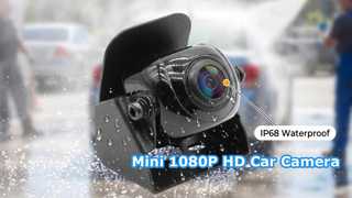Mini 1080P AHD auto achteruitrijcamera compacte beveiligingsoplossing