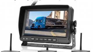 Draadloze trekhaakcamera en 10 inch monitorkit